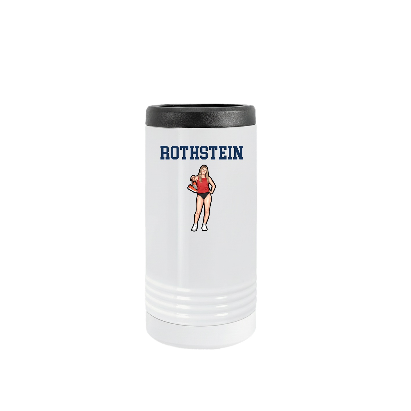 Slim Beverage Holder — Shirsey in White