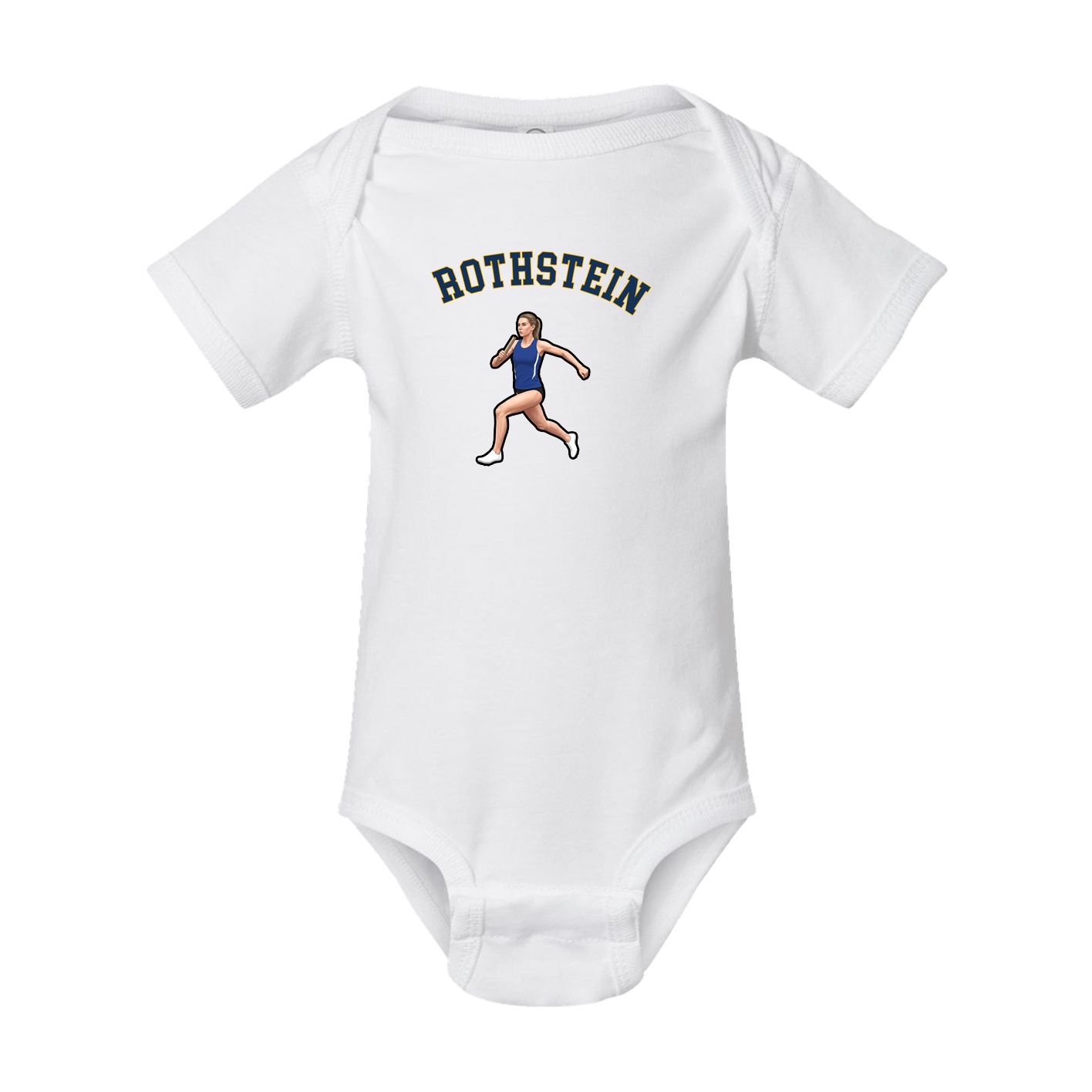 Baby Onesie — Shirsey Arch in White