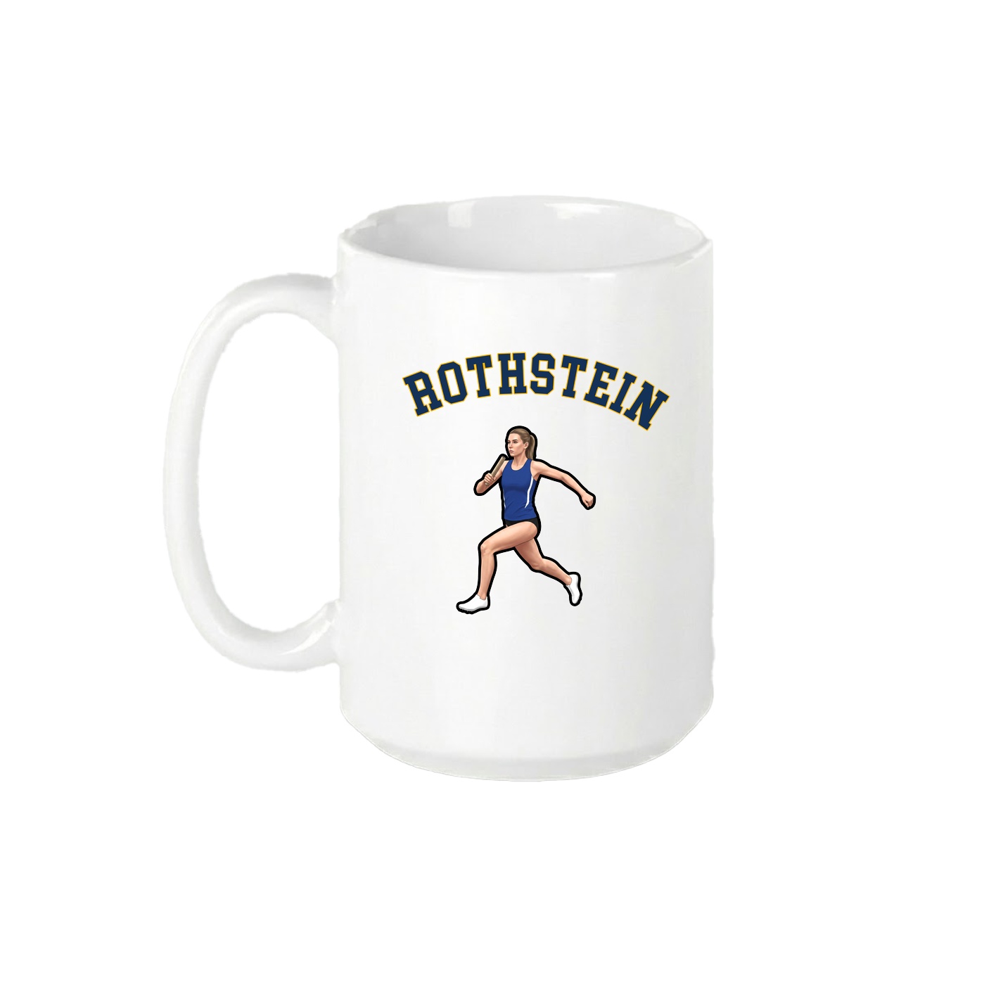 15oz Coffee Mug — Shirsey Arch in White
