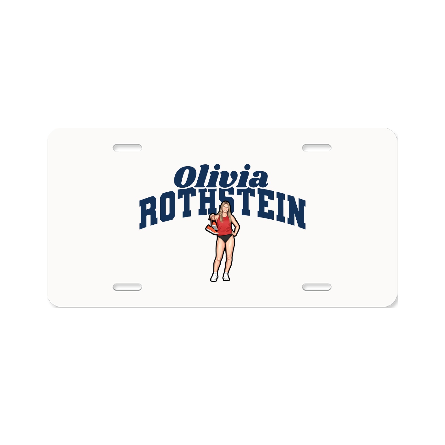License Plate — Signature Arch in Classic