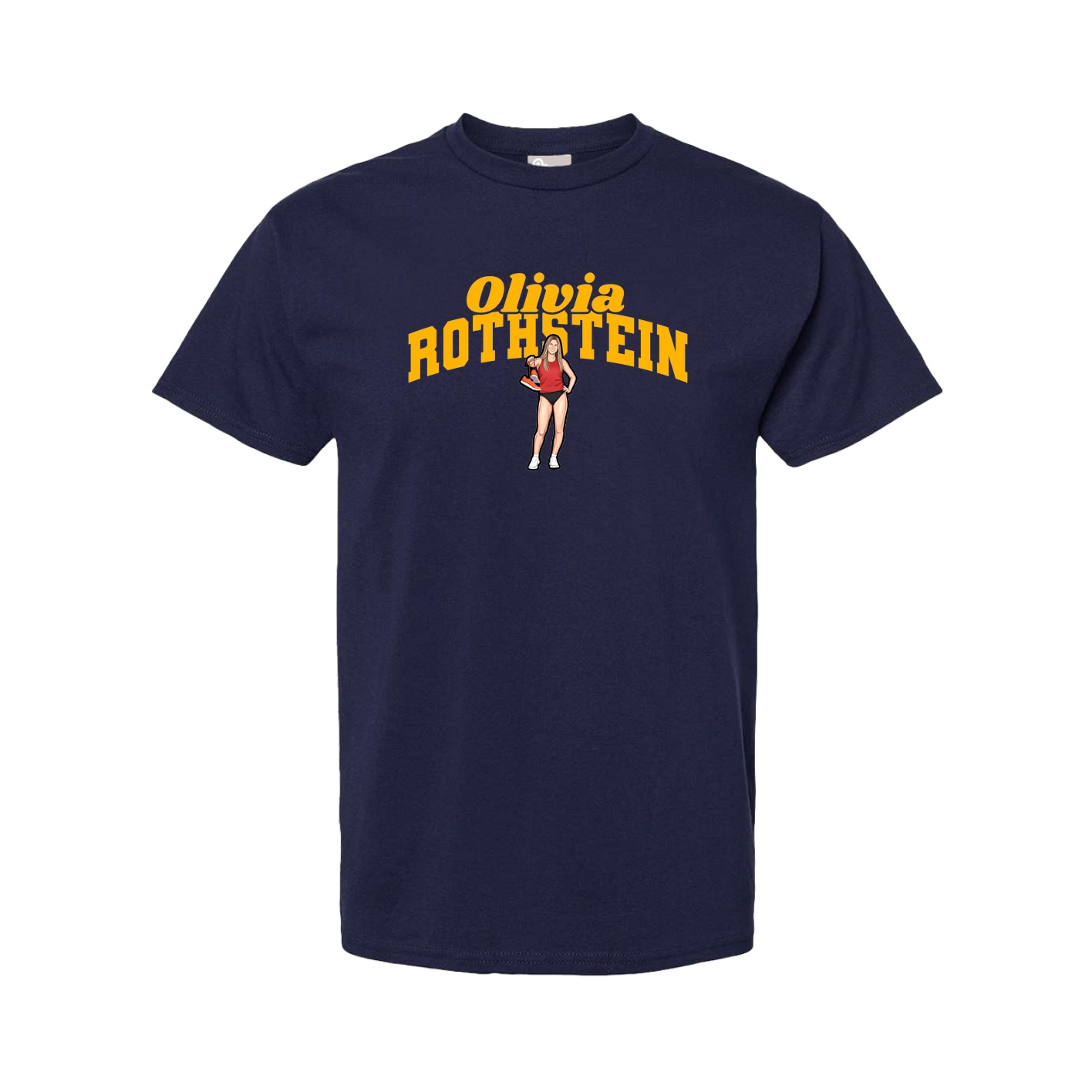 Youth Tee — Signature Arch in Navy