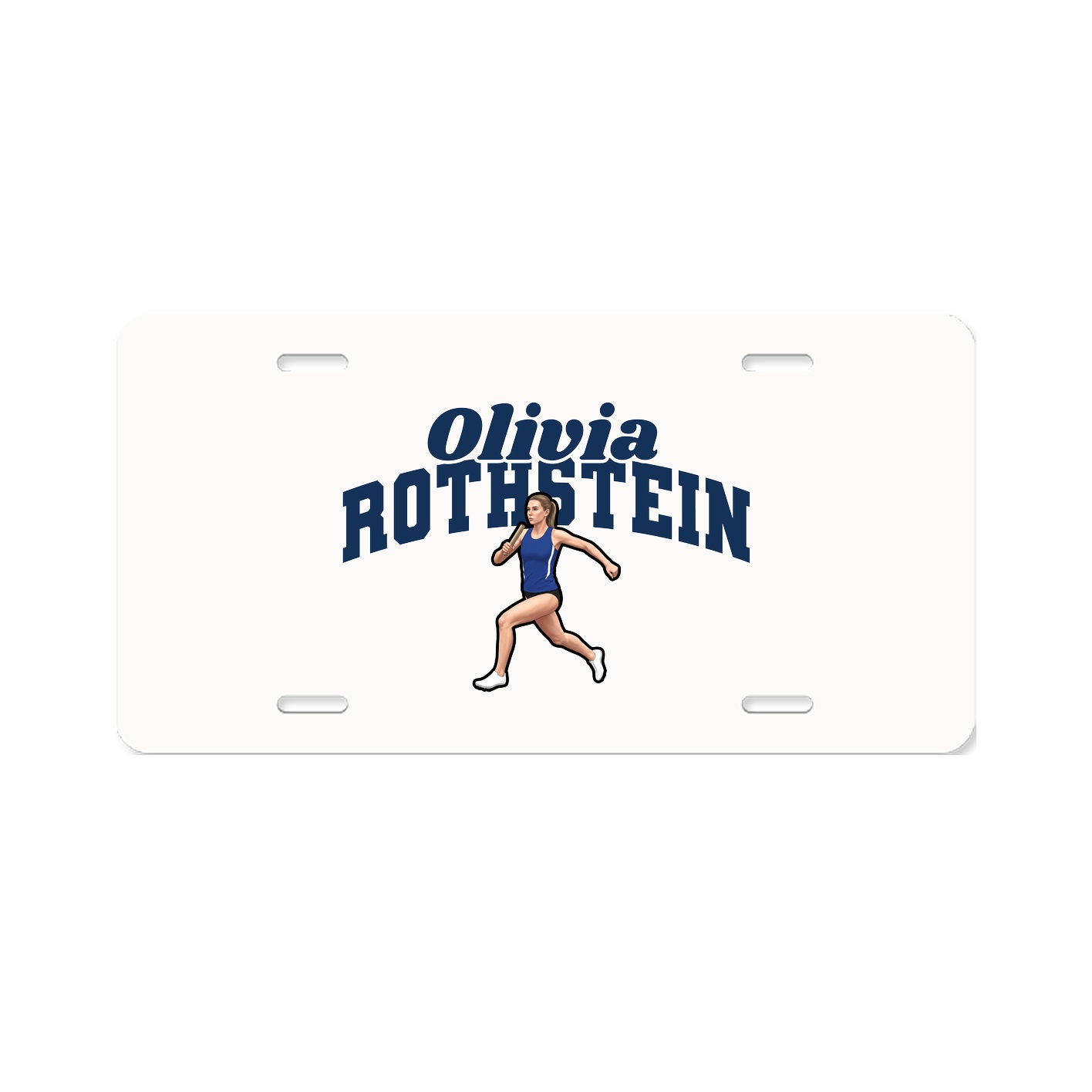 License Plate — Signature Arch in Classic