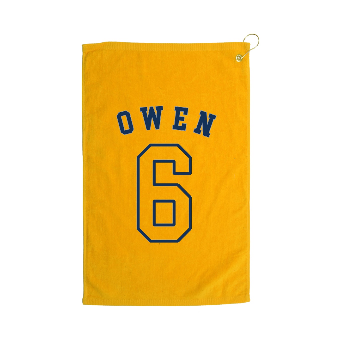 Golf Towel — Shirsey Arch in Gold