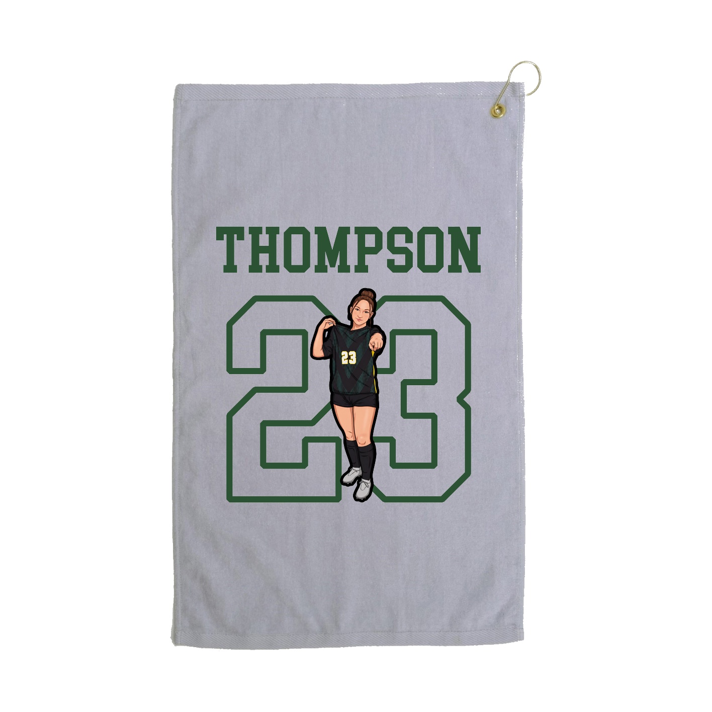 Golf Towel — Shirsey in Grey