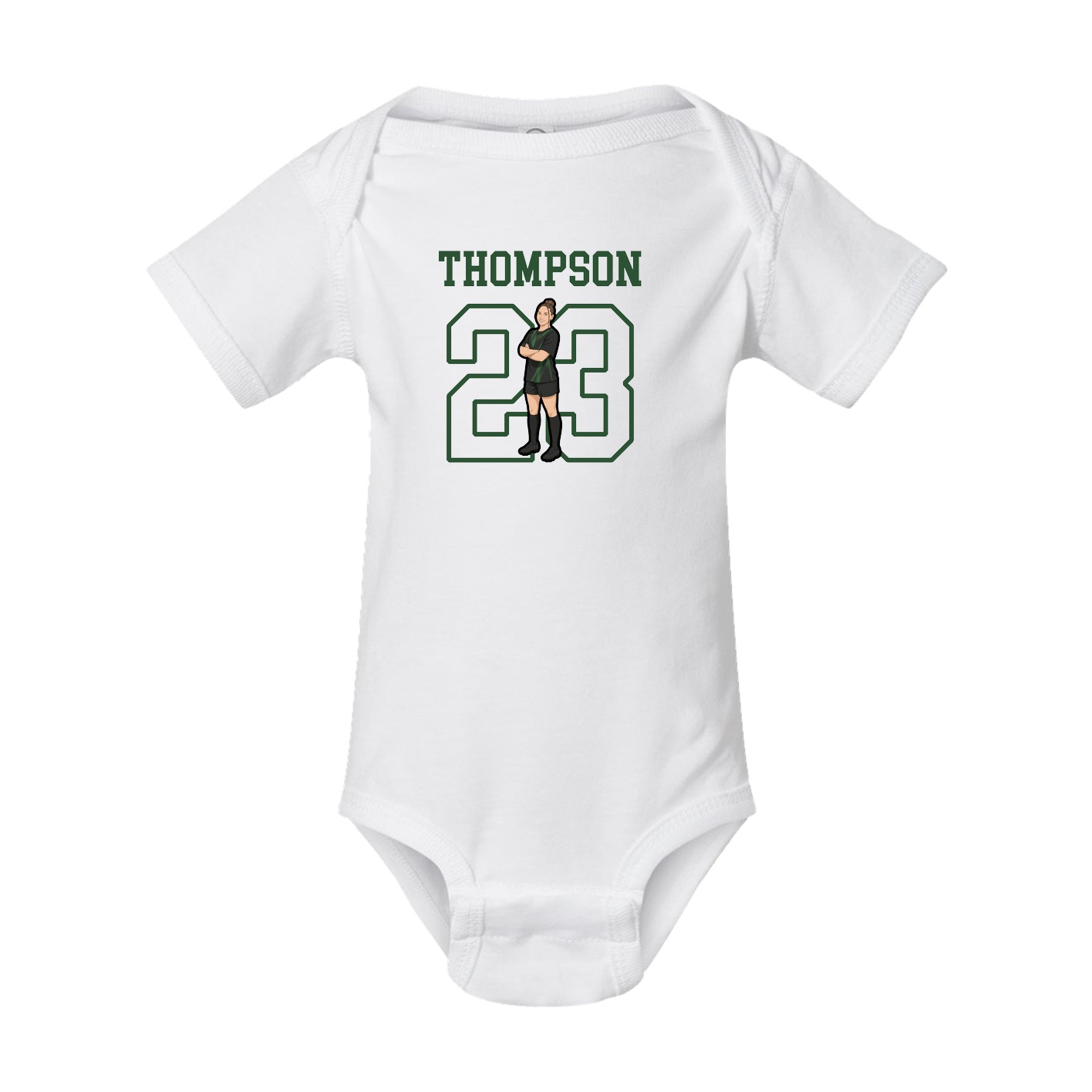 Baby Onesie — Shirsey in White