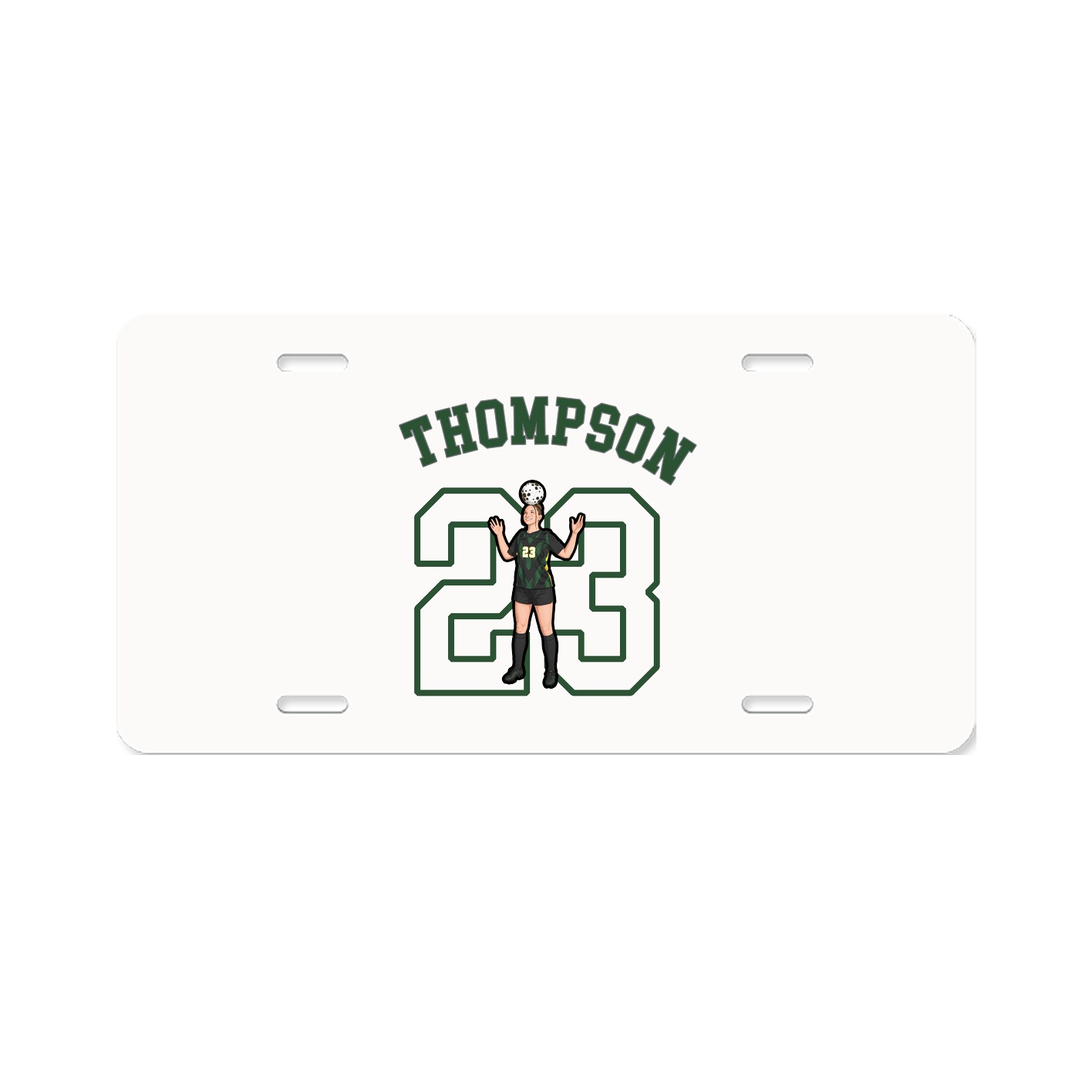 License Plate — Shirsey Arch in Classic