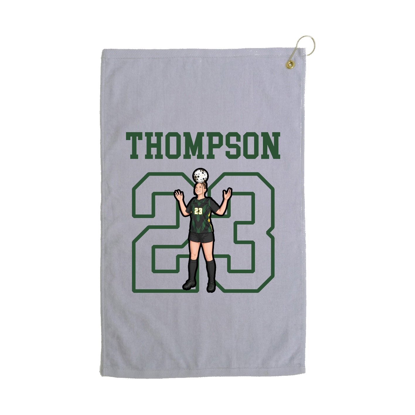 Golf Towel — Shirsey in Grey