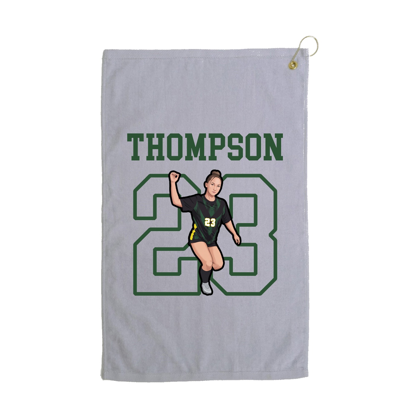 Golf Towel — Shirsey in Grey