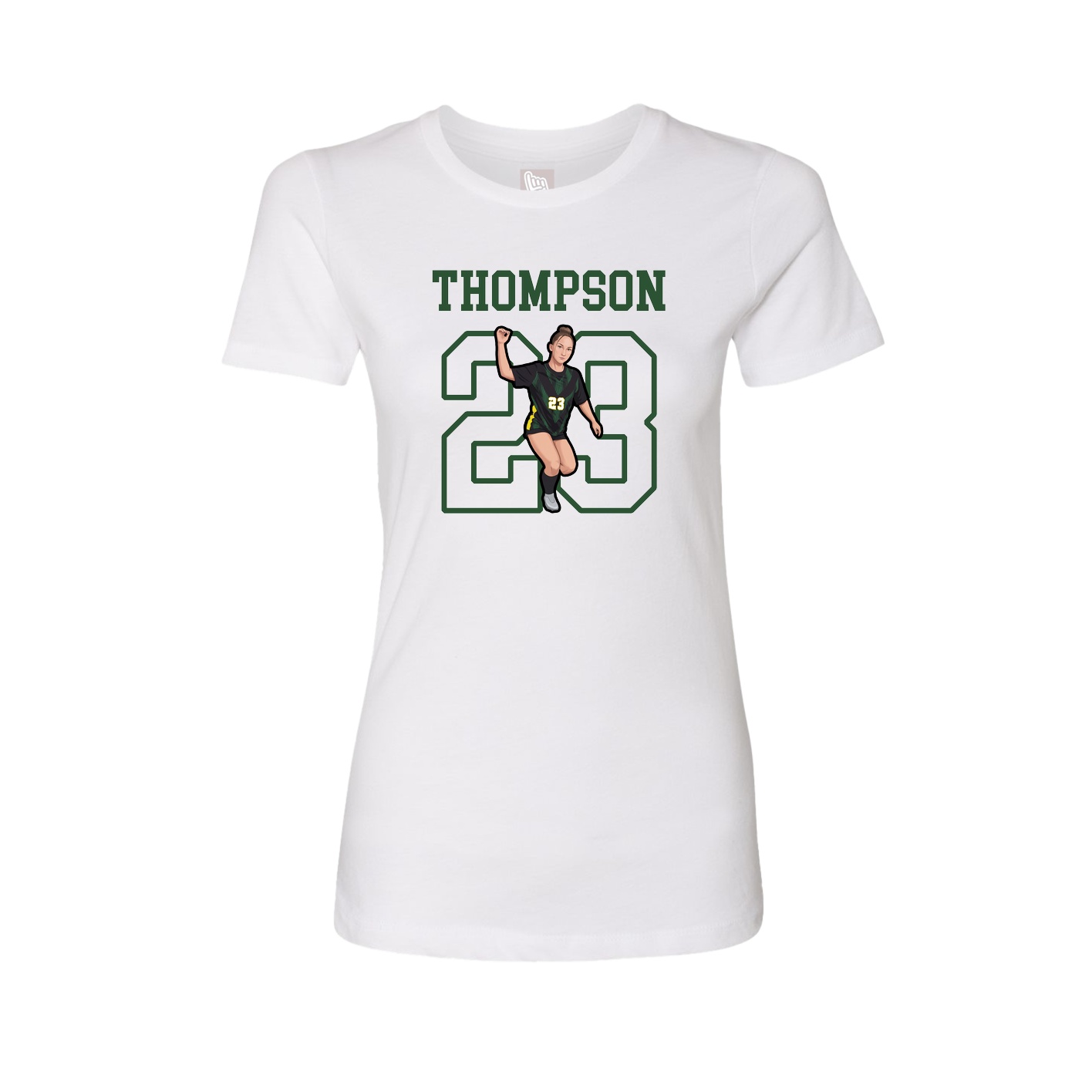 Fitted Women's Tee — Shirsey in White