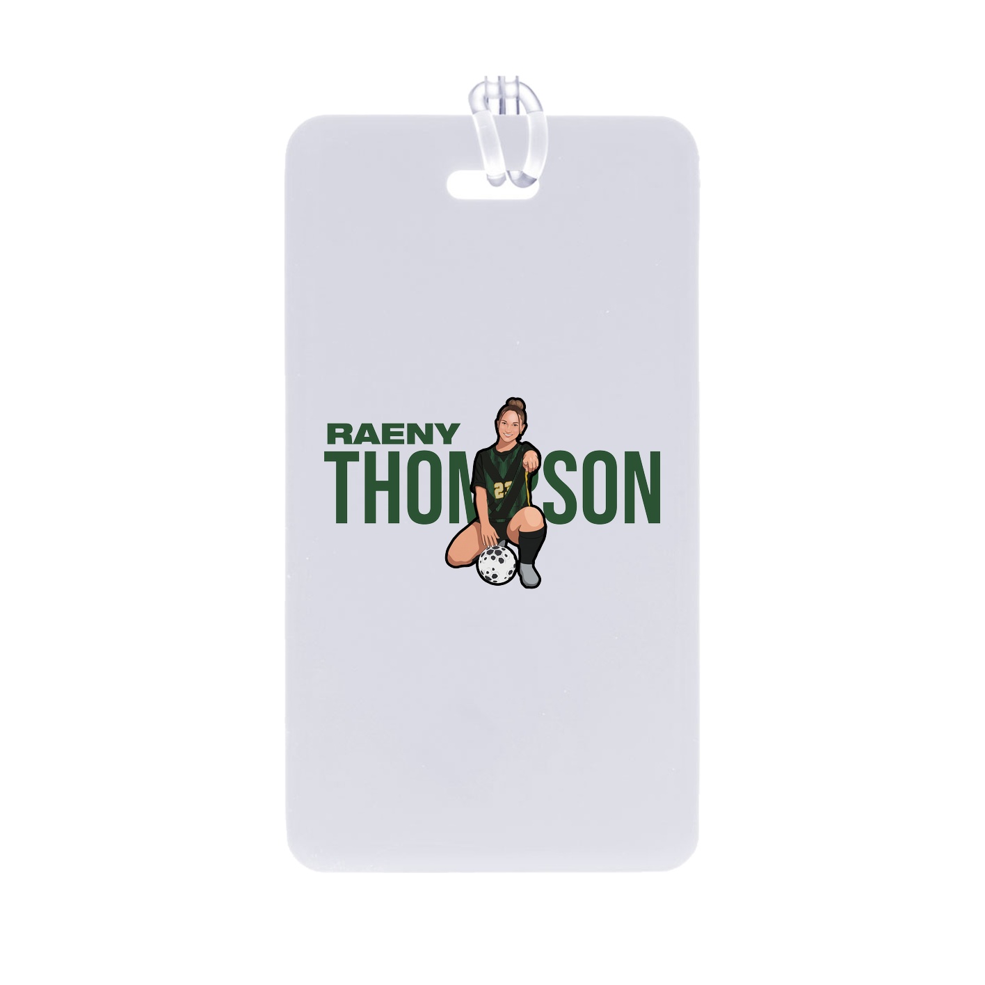 Bag Tag — Player Name in Classic