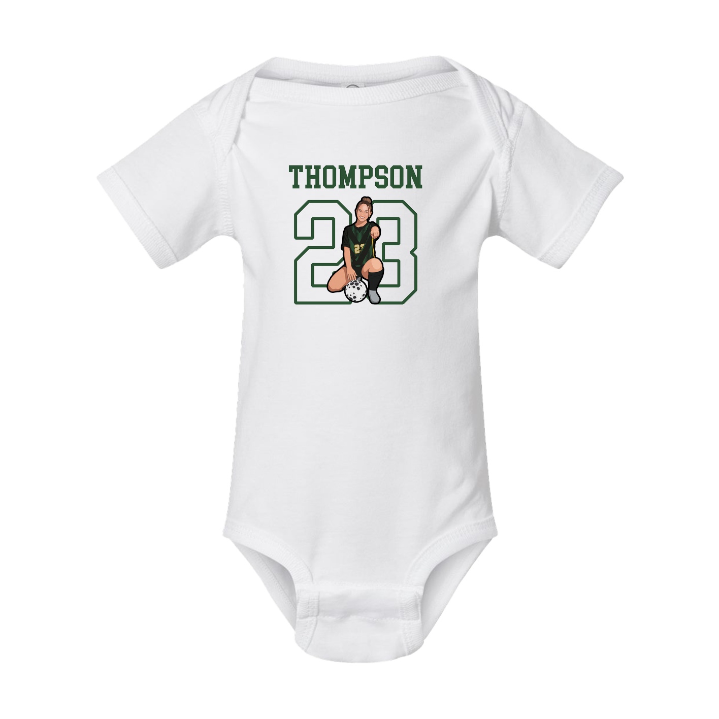 Baby Onesie — Shirsey in White
