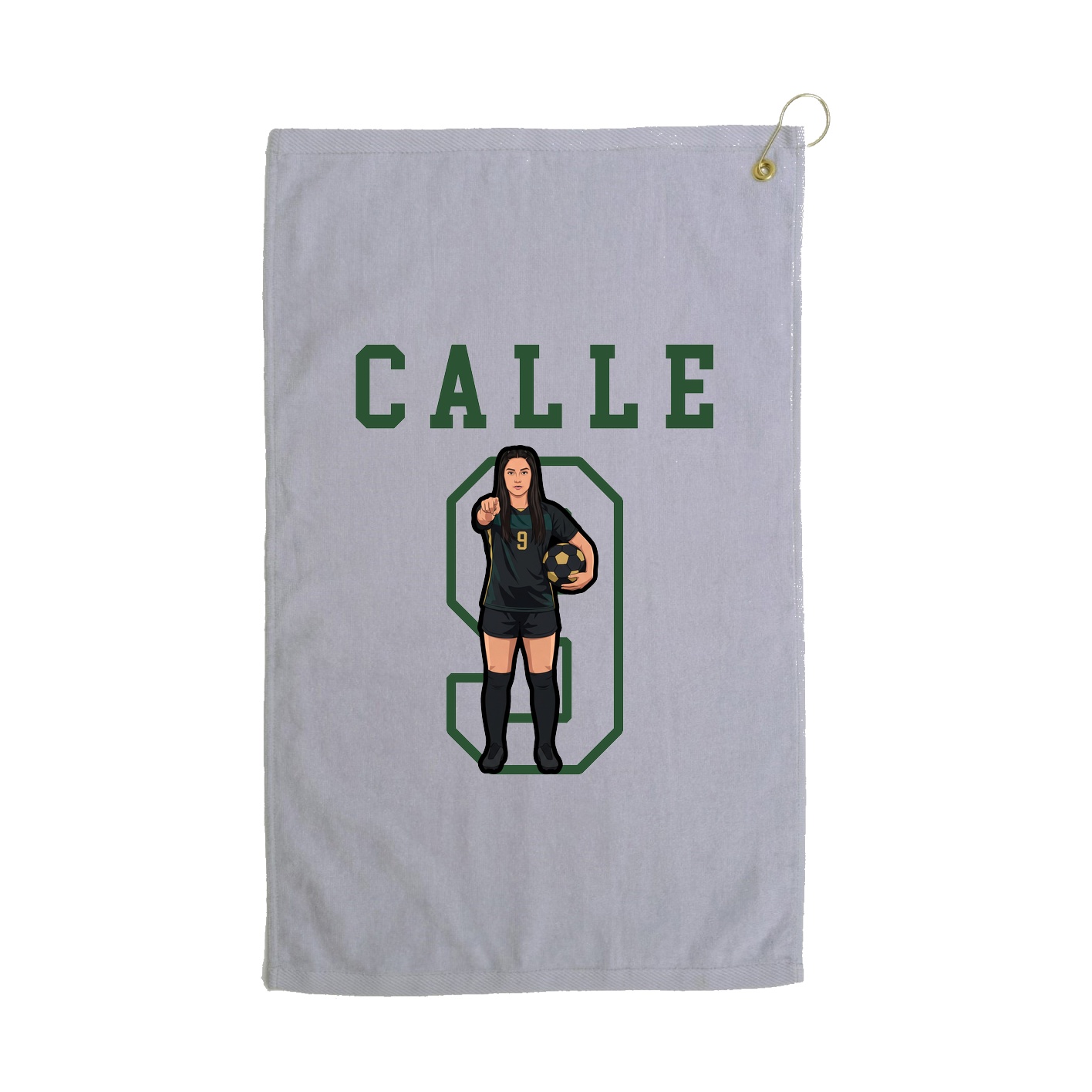 Golf Towel — Shirsey in Grey