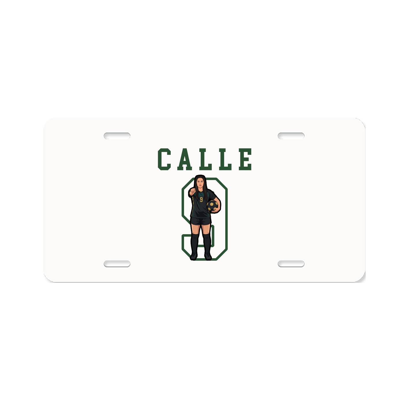 License Plate — Shirsey in Classic