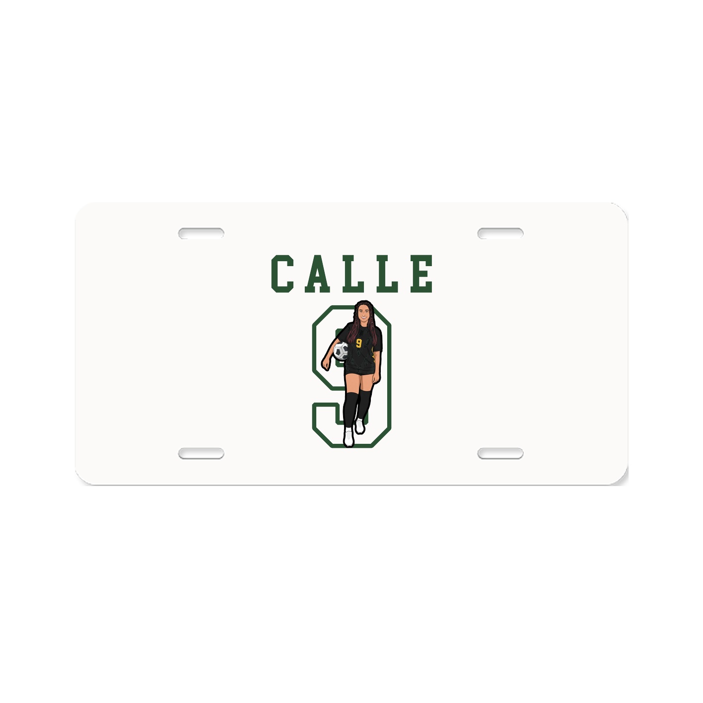 License Plate — Shirsey in Classic