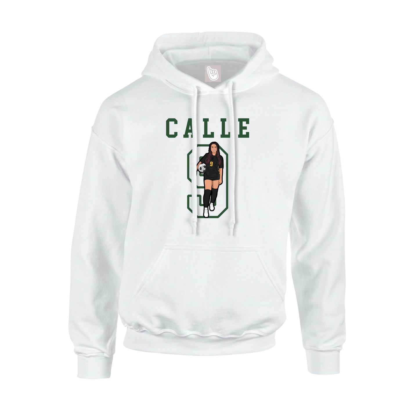 Youth Hoodie — Shirsey in White