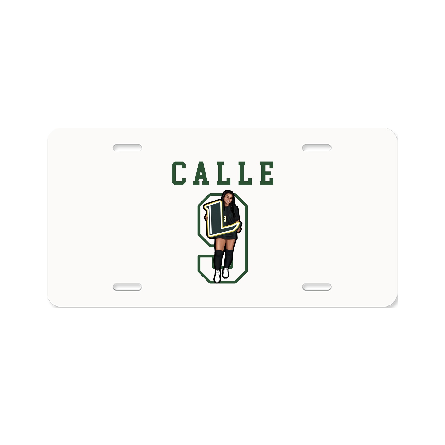 License Plate — Shirsey in Classic