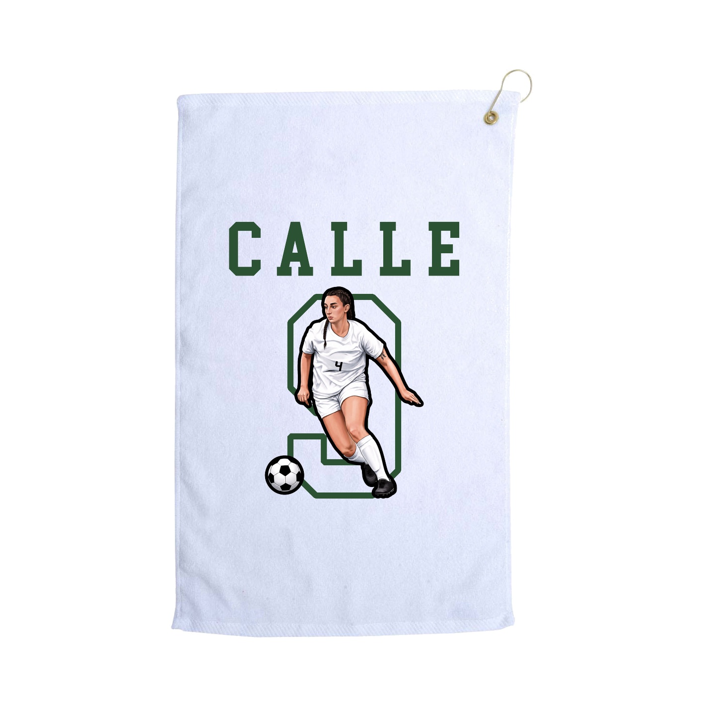 Golf Towel — Shirsey in White