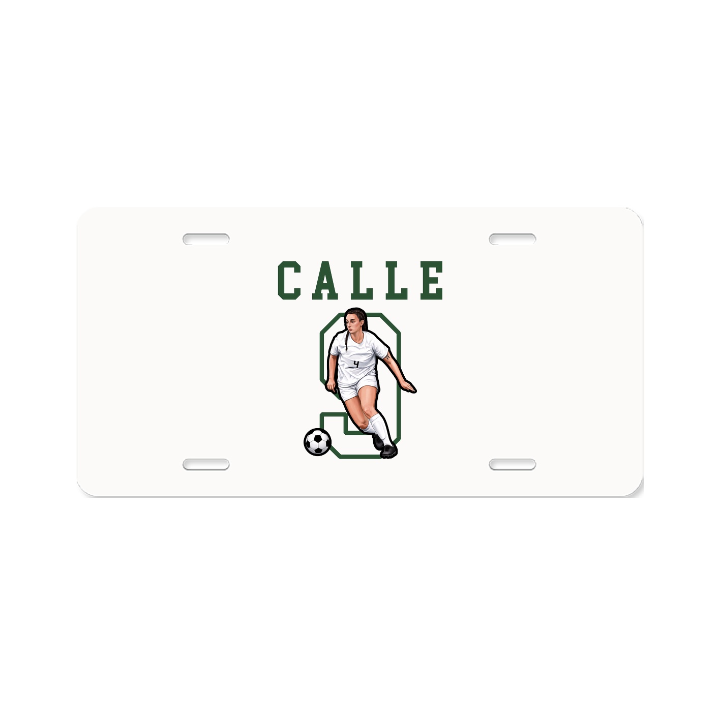 License Plate — Shirsey in Classic