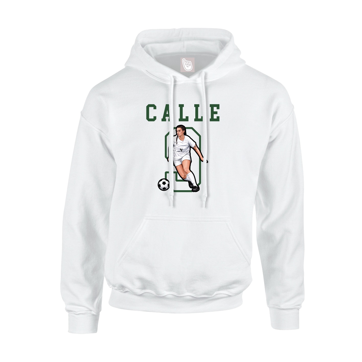 Youth Hoodie — Shirsey in White