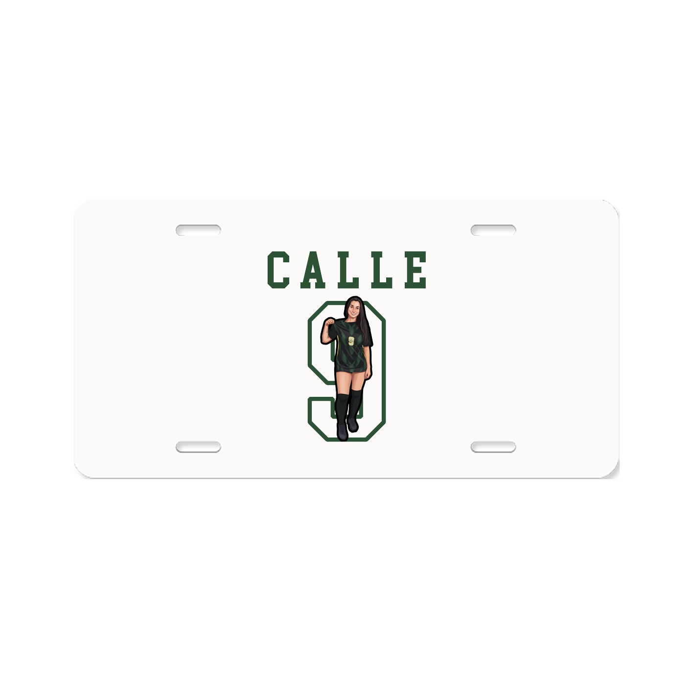License Plate — Shirsey in Classic