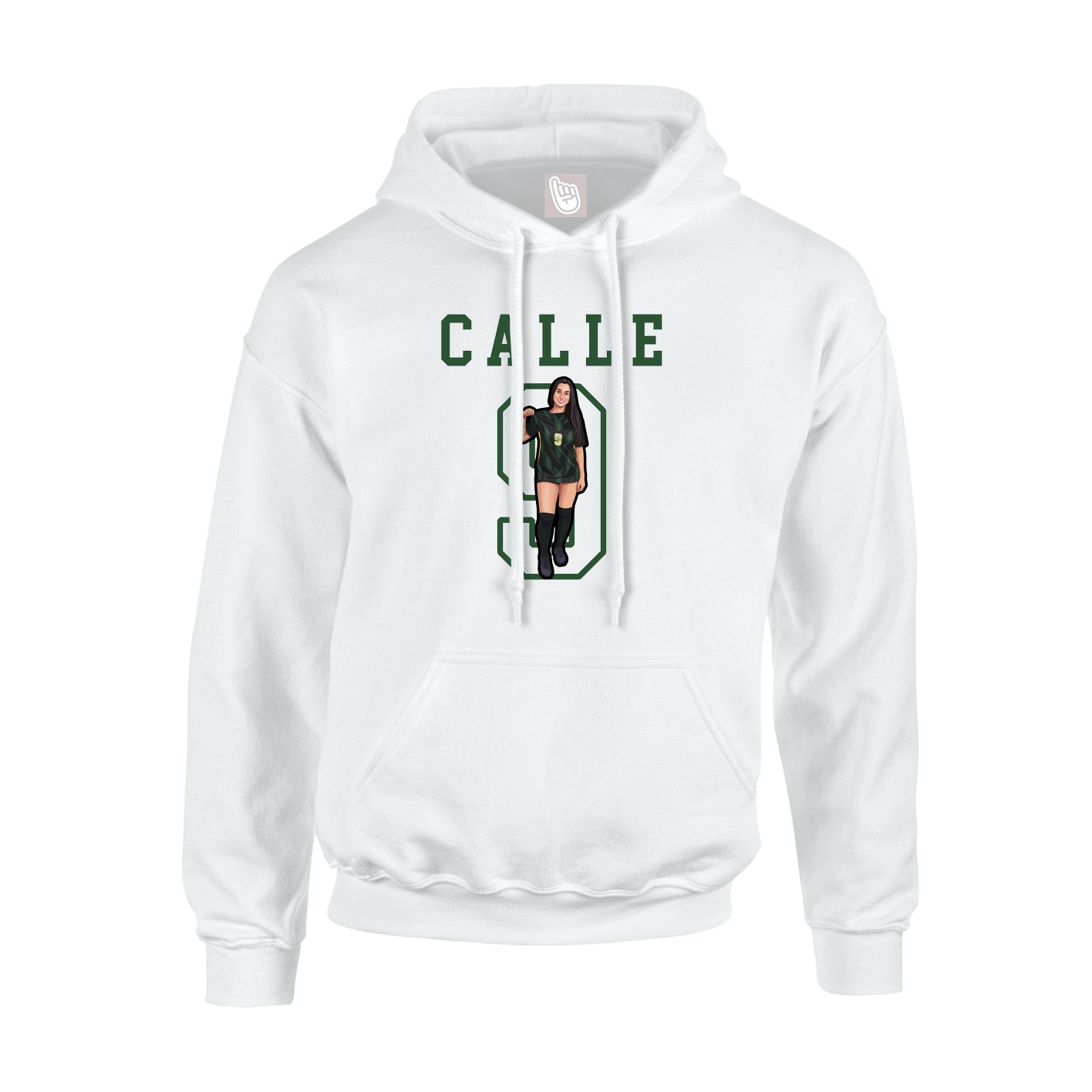 Youth Hoodie — Shirsey in White