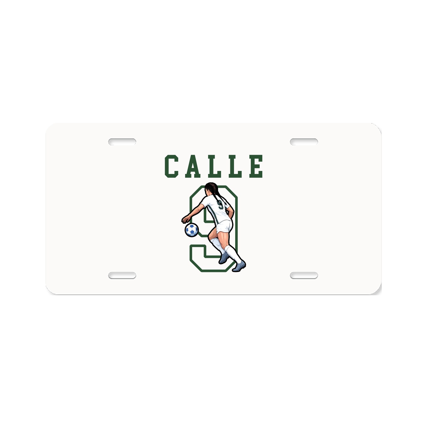License Plate — Shirsey in Classic
