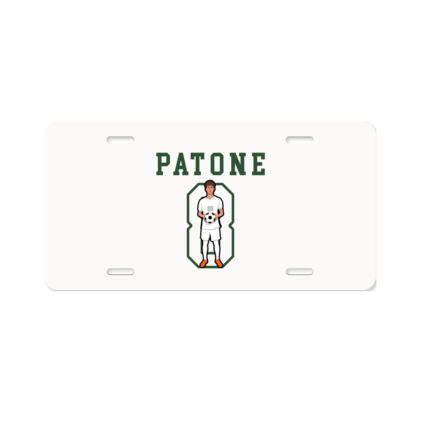 License Plate — Shirsey in Classic