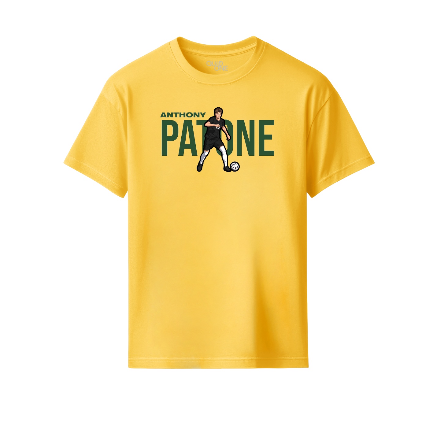 Youth Tee — Player Name in Yellow