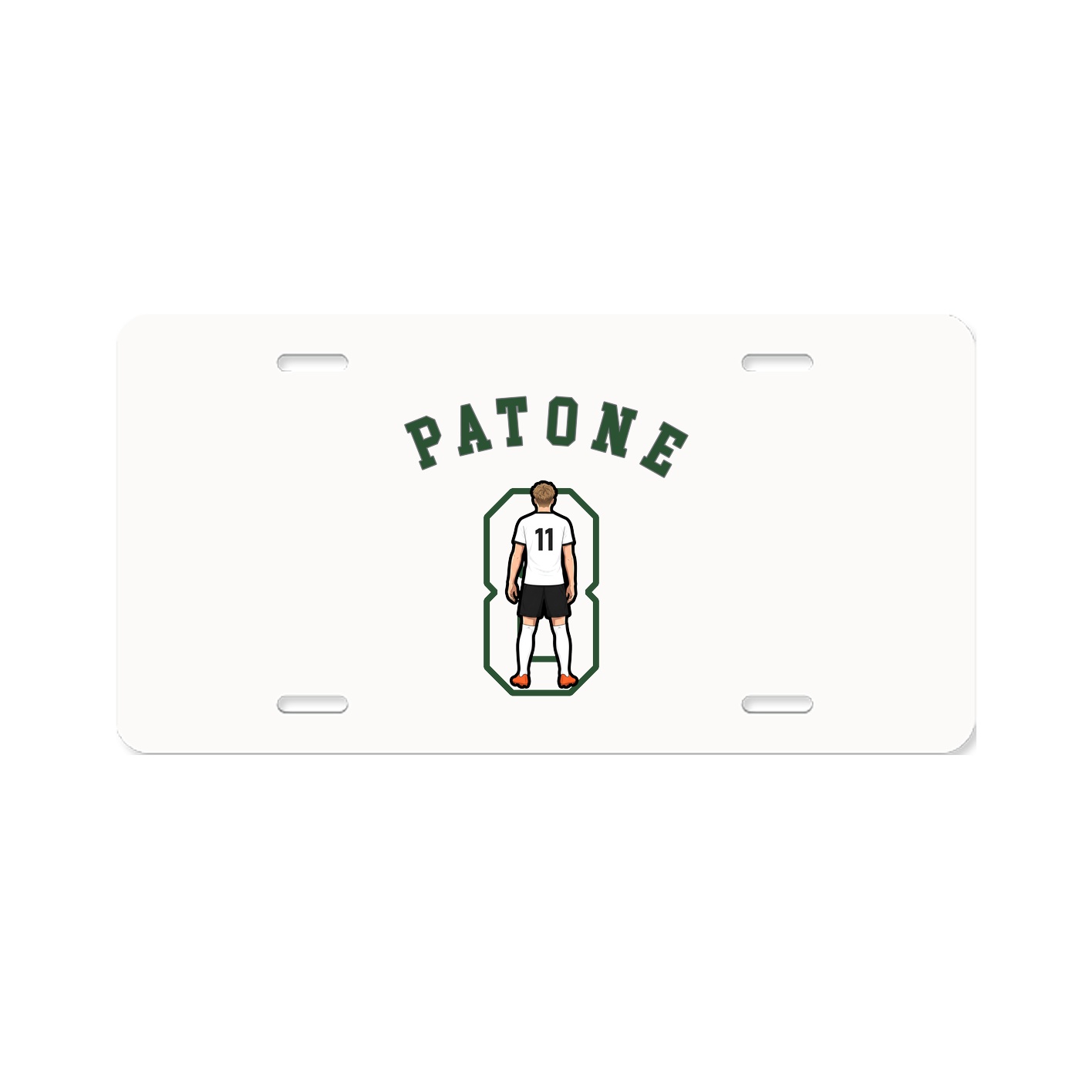 License Plate — Shirsey Arch in Classic