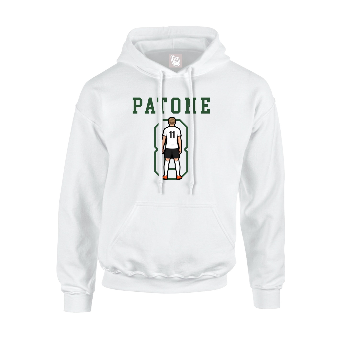 Youth Hoodie — Shirsey in White