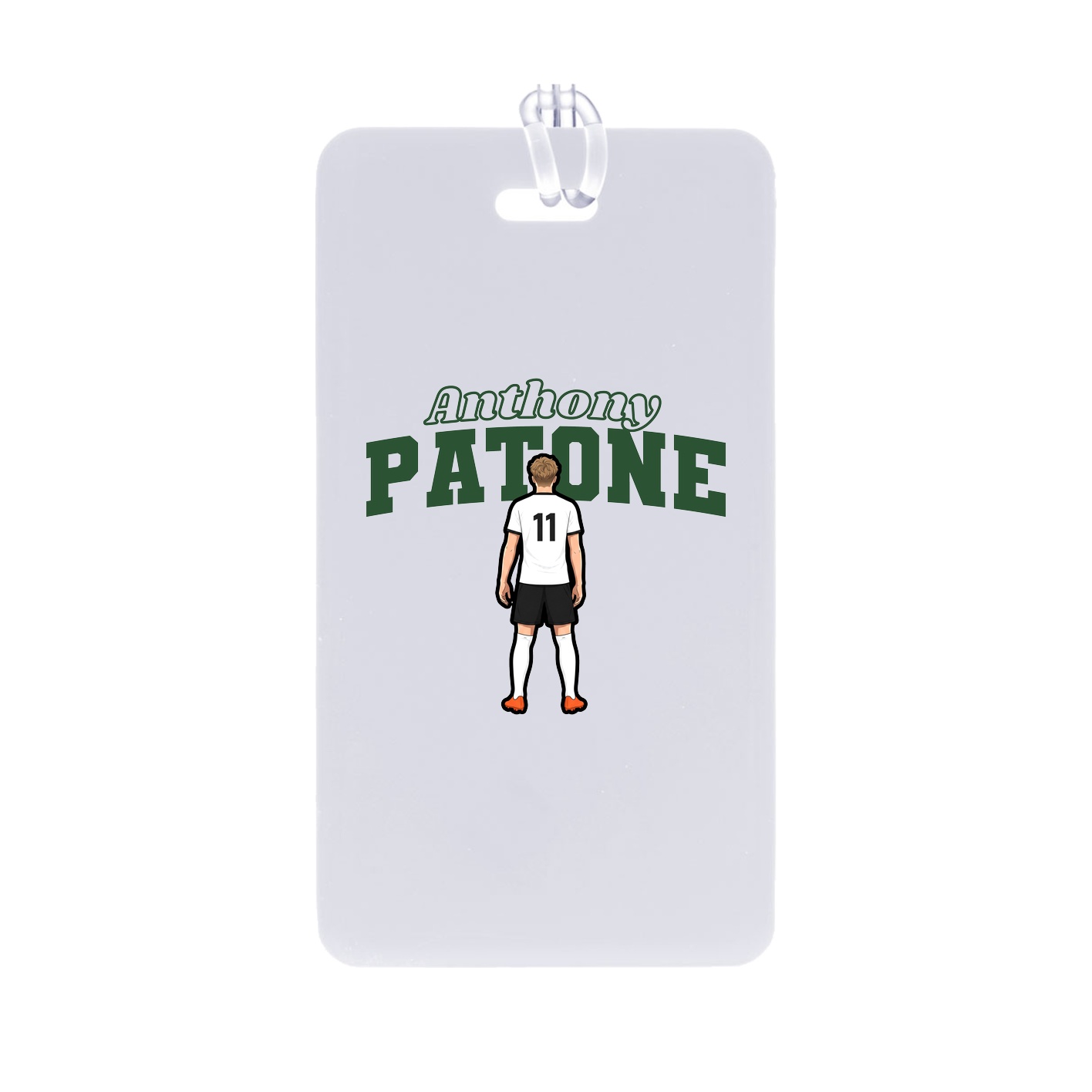 Bag Tag — Name Arch in Classic