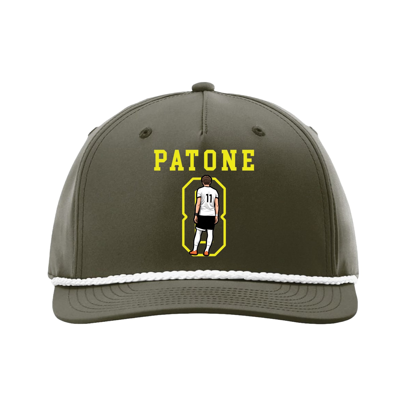 Five-Panel Classic Rope Cap — Shirsey in Green
