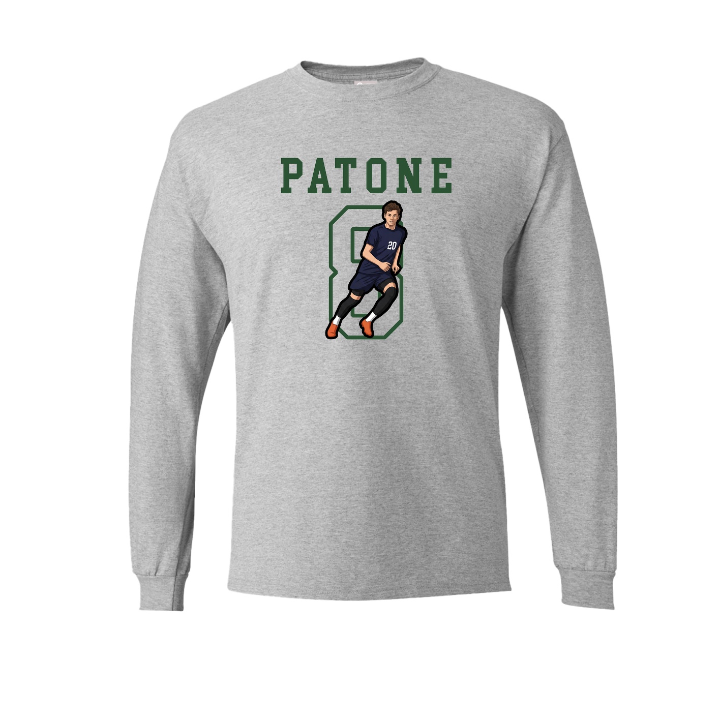 Long Sleeve Tee — Shirsey in Grey