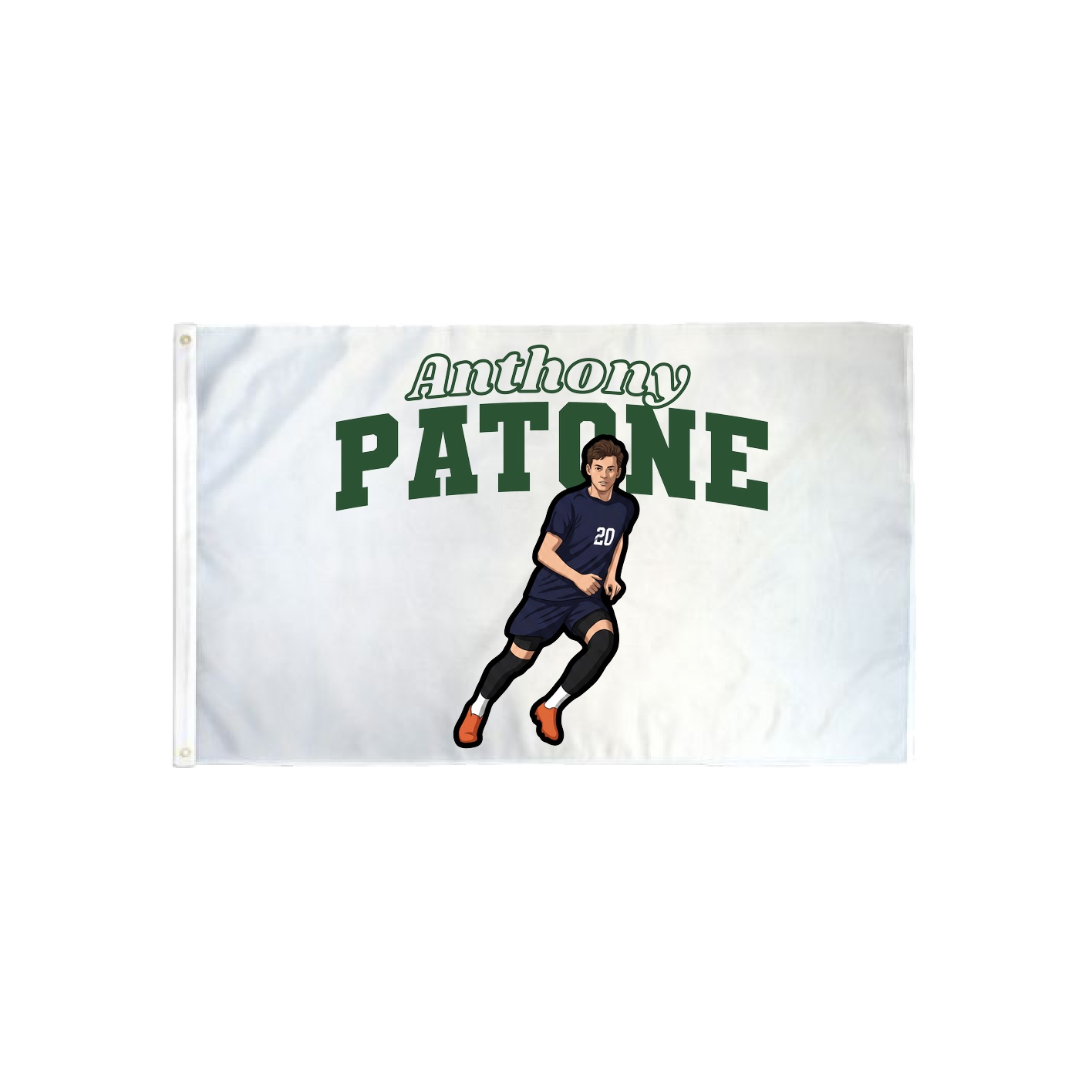 3x5 Flag — Name Arch in Classic