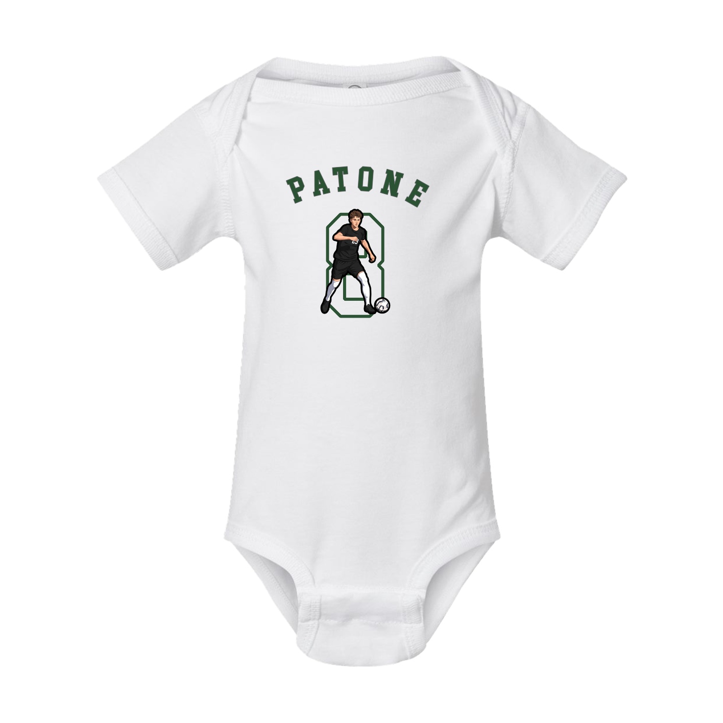 Baby Onesie — Shirsey Arch in White
