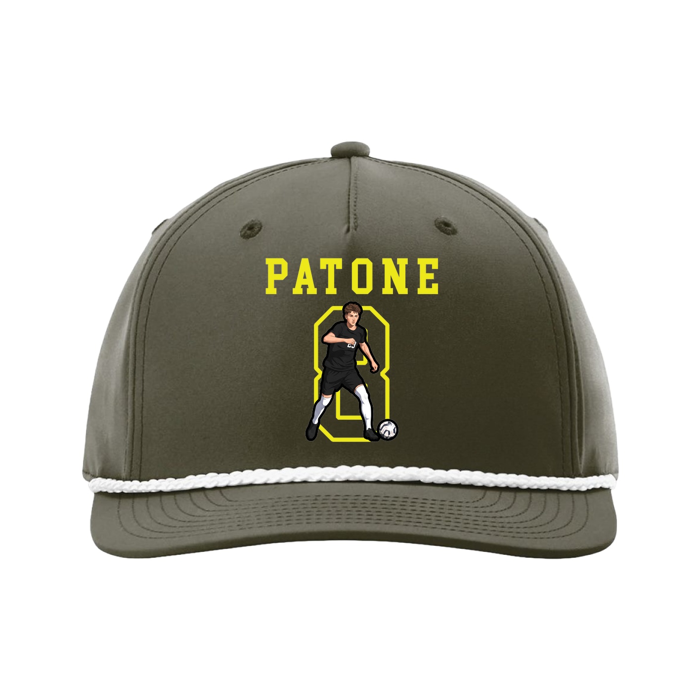 Five-Panel Classic Rope Cap — Shirsey in Green