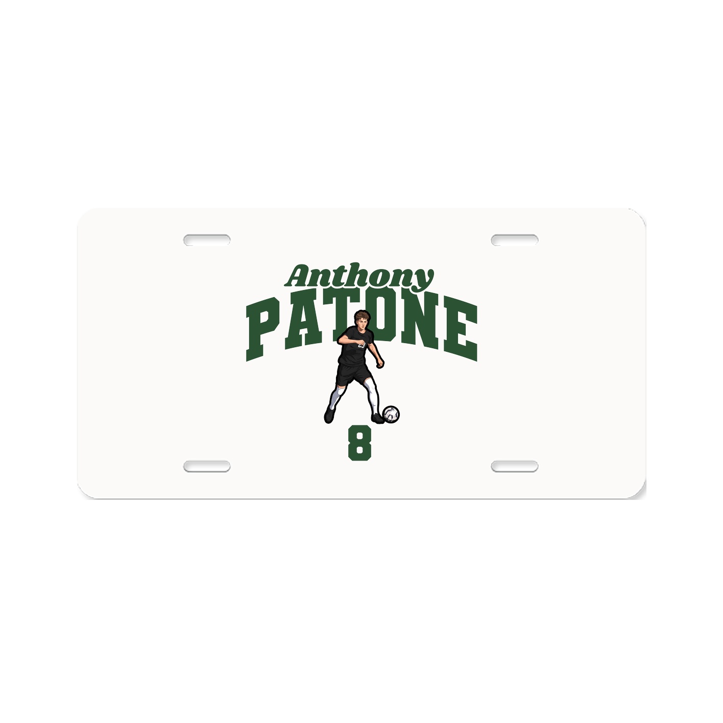 License Plate — Signature Arch in Classic