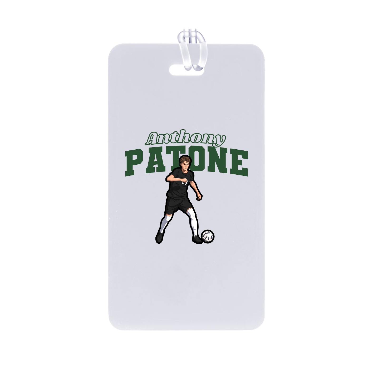 Bag Tag — Name Arch in Classic