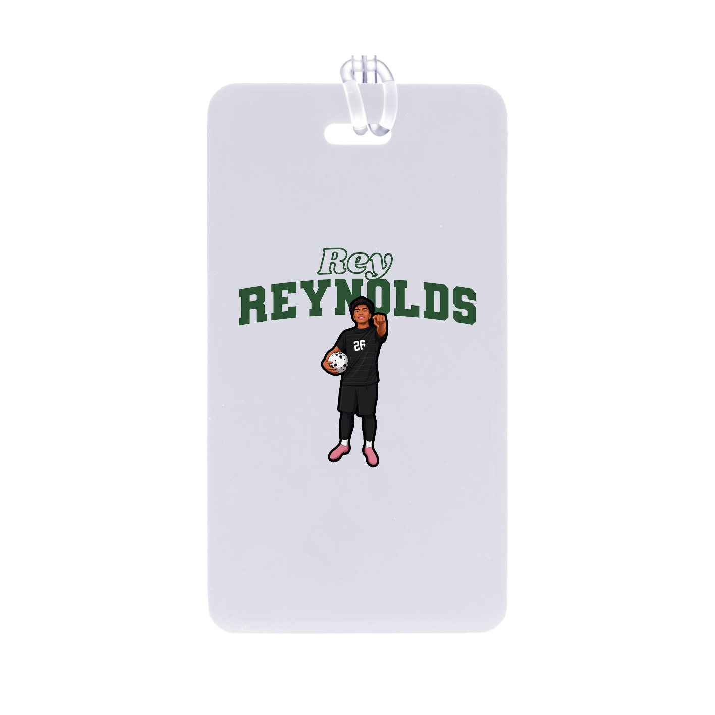 Bag Tag — Name Arch in Classic