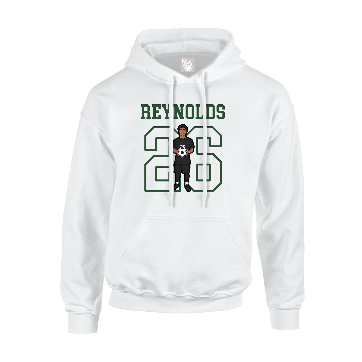 Youth Hoodie — Shirsey in White