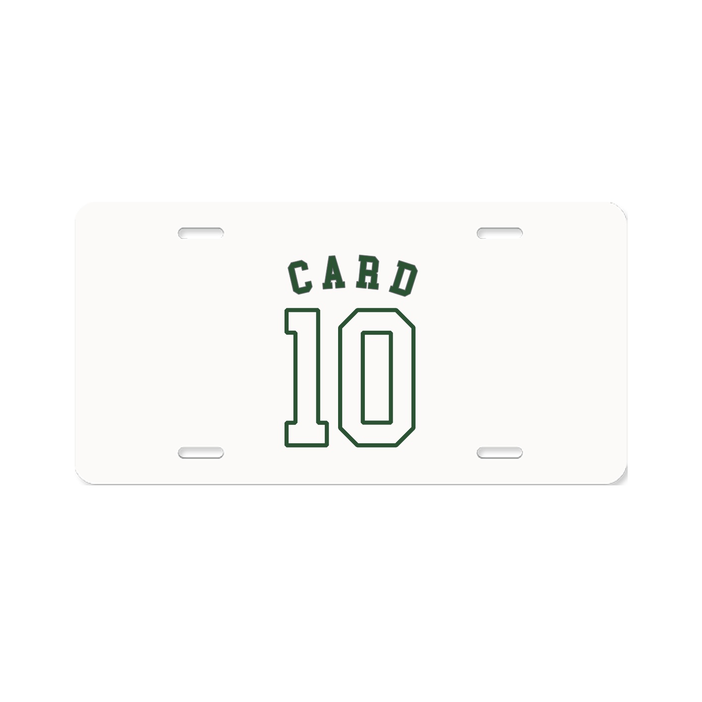 License Plate — Shirsey Arch in Classic