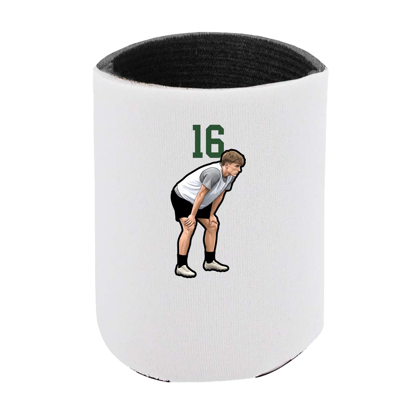 Can Holder — Number Top in White