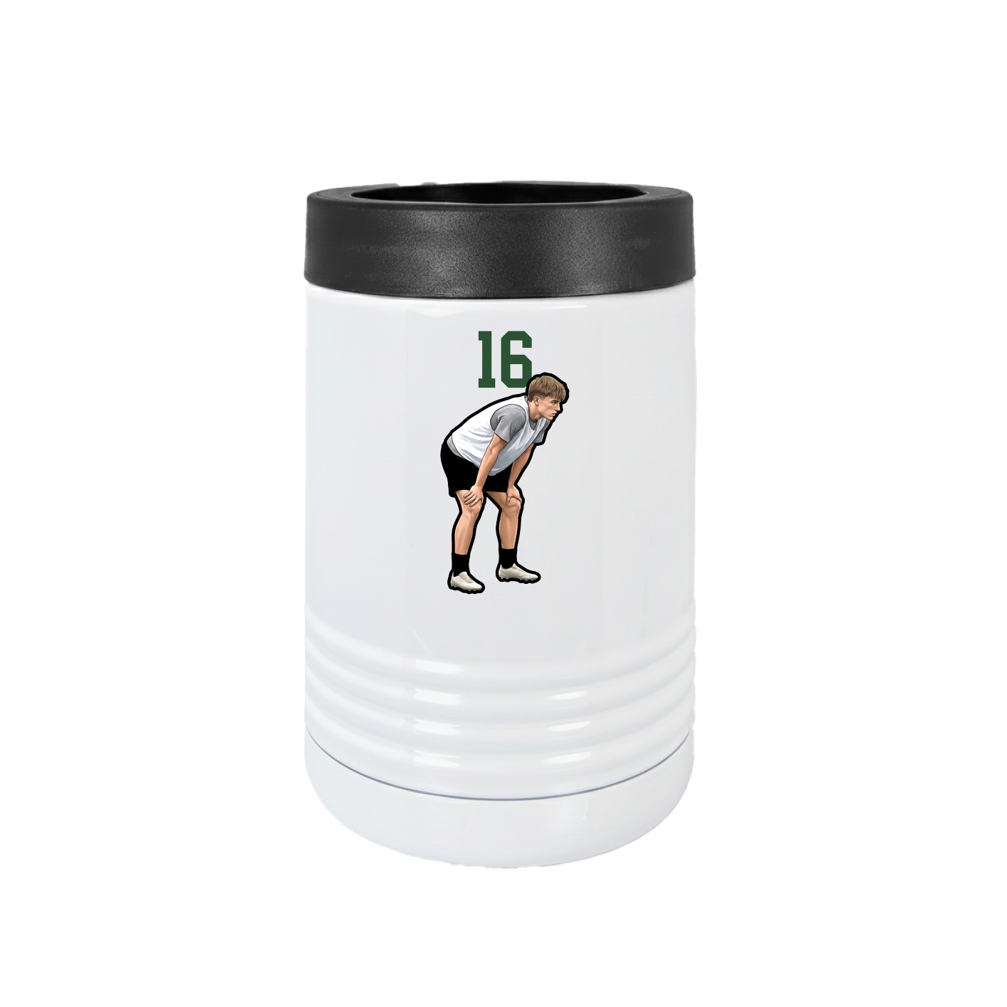 Beverage Holder — Number Top in White