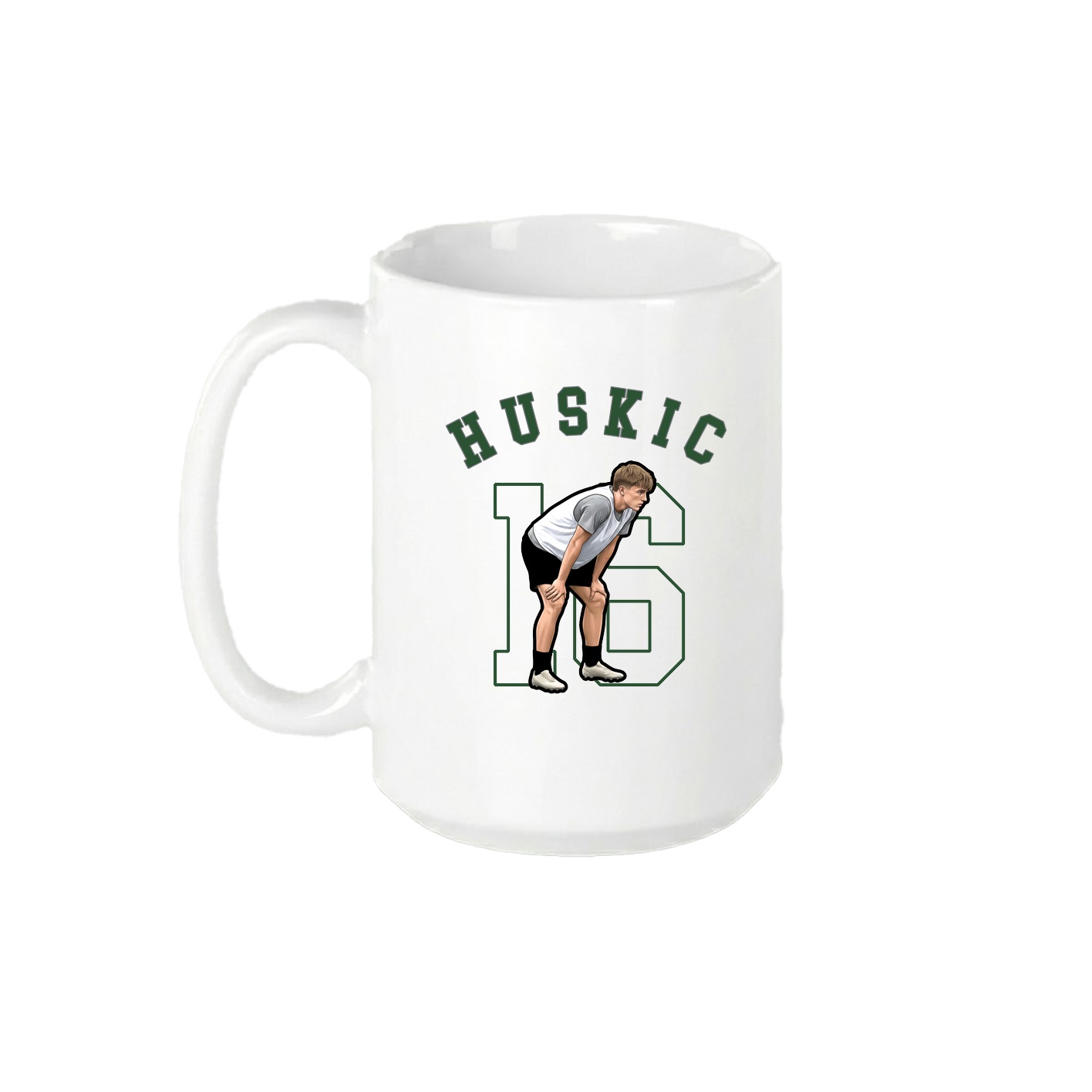 15oz Coffee Mug — Shirsey Arch in White