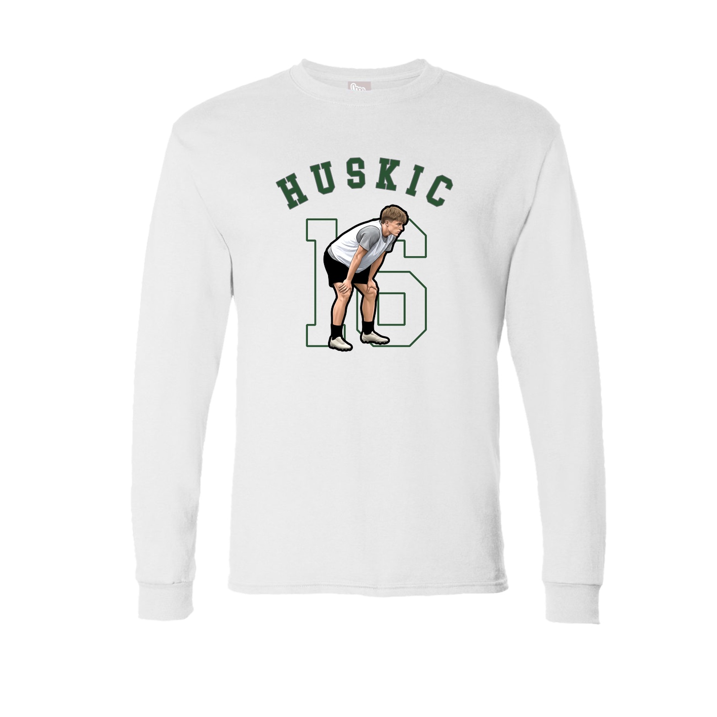Long Sleeve Tee — Shirsey Arch in White