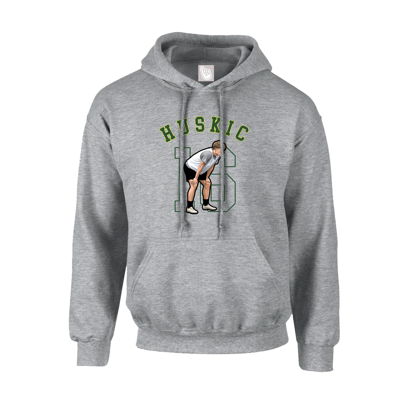 Youth Hoodie — Shirsey Arch in Grey