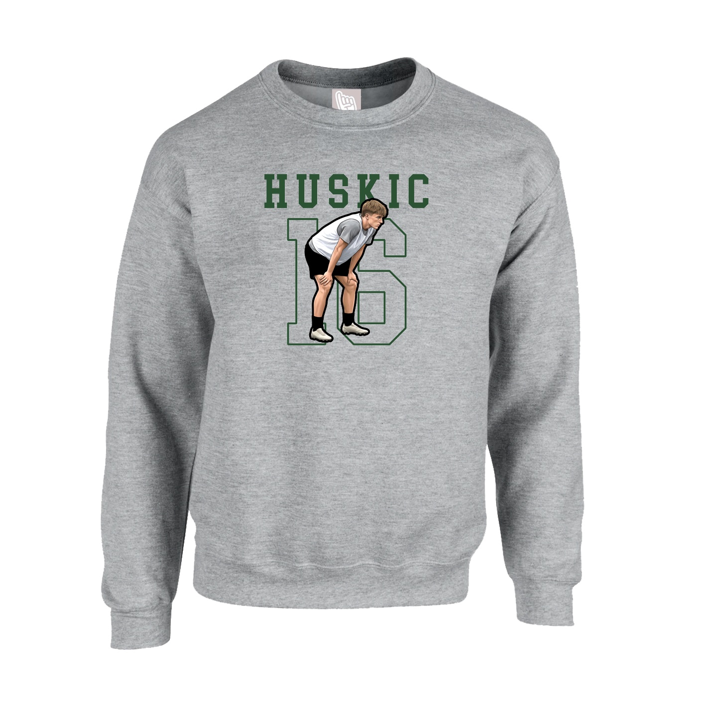 Fleece Crew — Shirsey in Grey