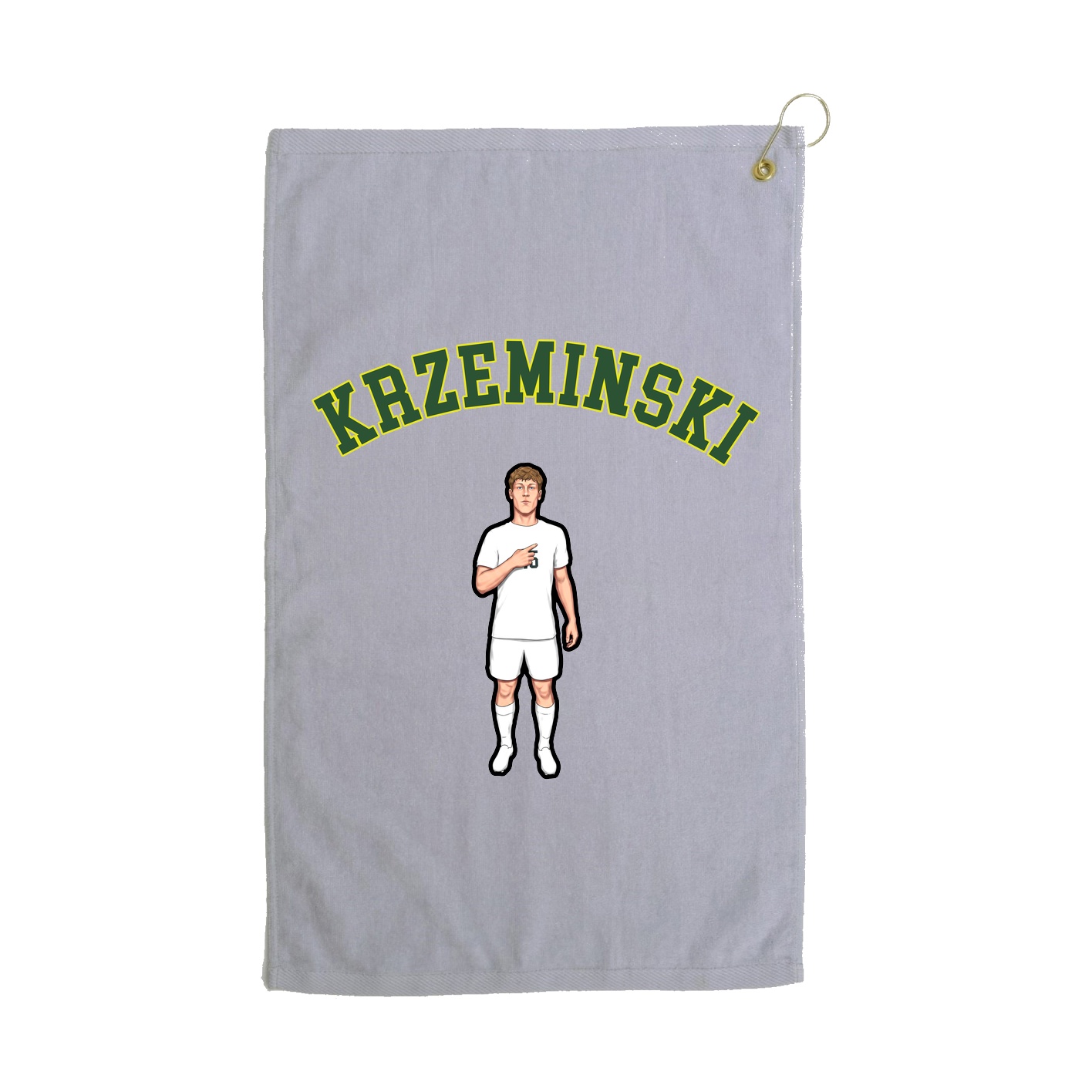 Golf Towel — Shirsey Arch in Grey