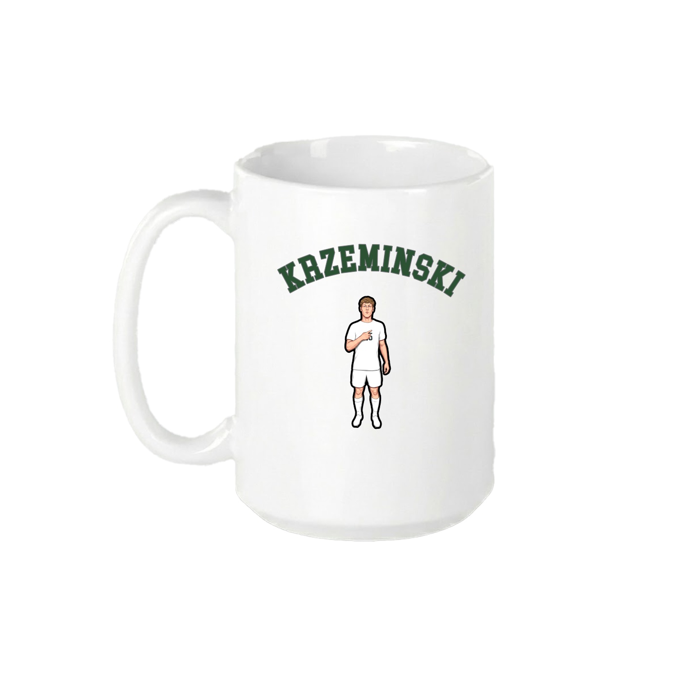 15oz Coffee Mug — Shirsey Arch in White