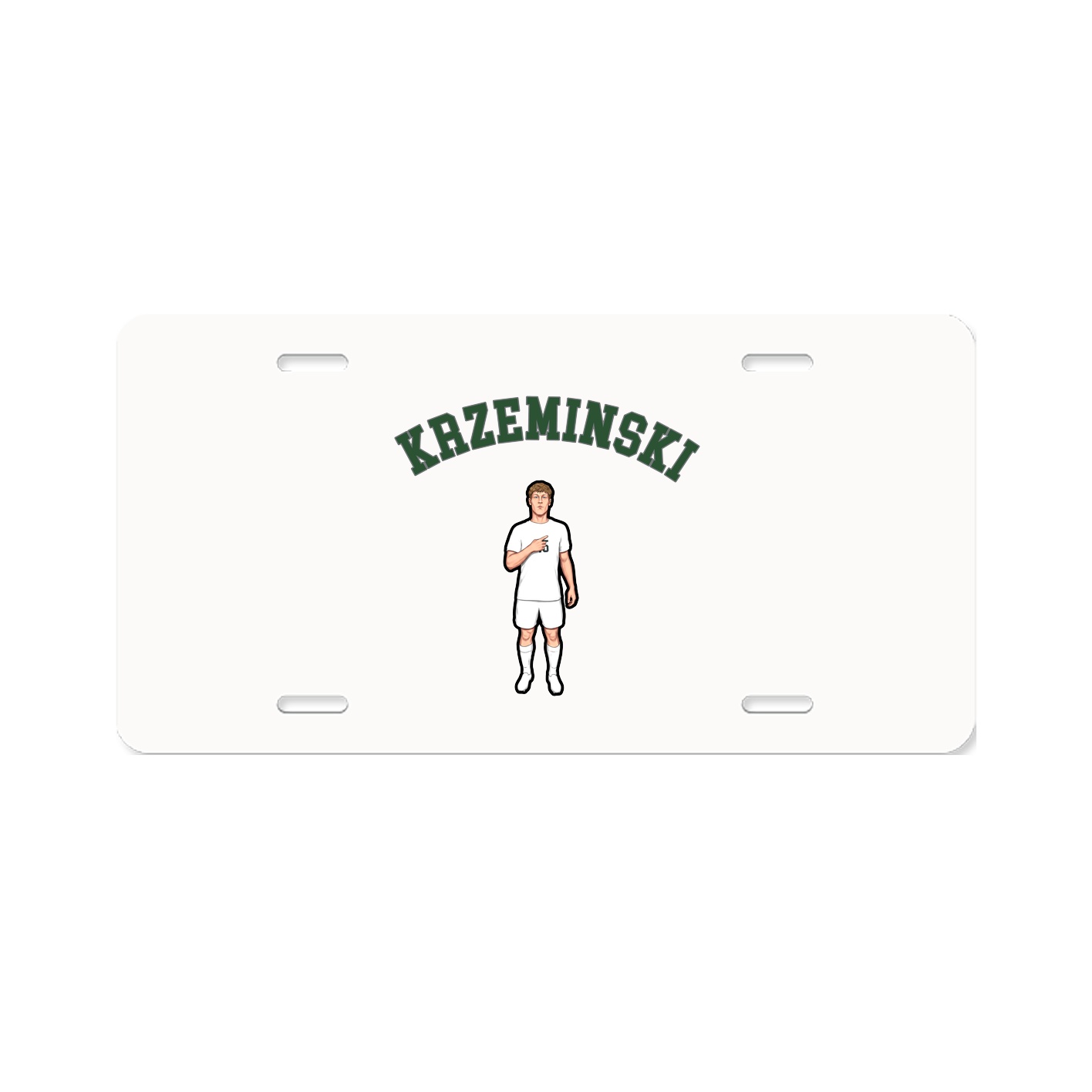 License Plate — Shirsey Arch in Classic